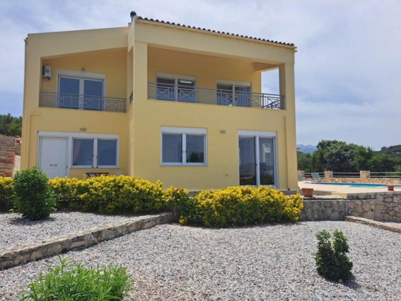 Almyrida Kreta, Almyrida: Atemberaubendes Einfamilienhaus mit Pool-, Meer- und Bergblick Haus kaufen